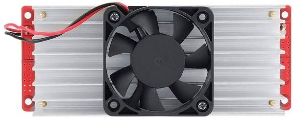 Botom heatsin and fan view 1