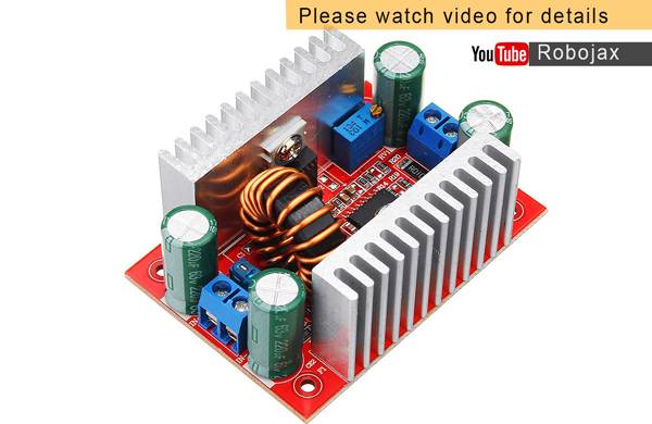 400W Step-up DC Converter: Main