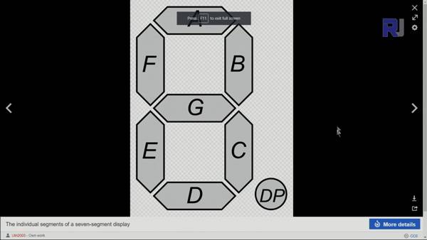 74HC595 LED Display: Seven Segment explained
