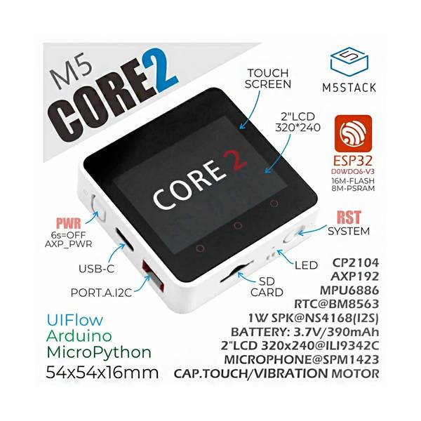 M5Stack Core2: Main