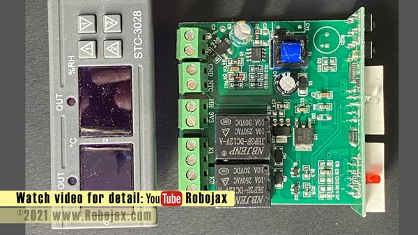 STC-3028 Image: Opened module view from top