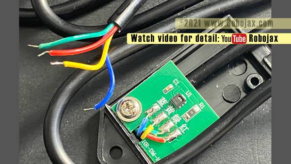 STC-3028 Image: SHT20 sensor and wires