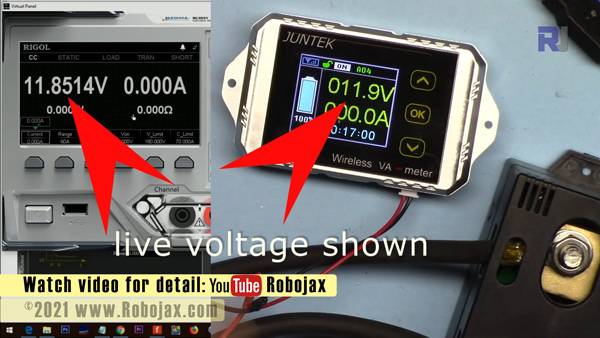 Juntek VAT4300: Test setup shown in video