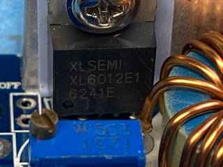 XL6012:on the module
