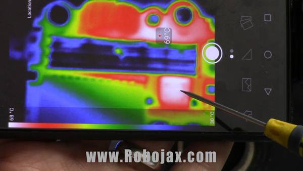 ZK-SJVA-4X Buck-Boost Converter: Thermal Image
