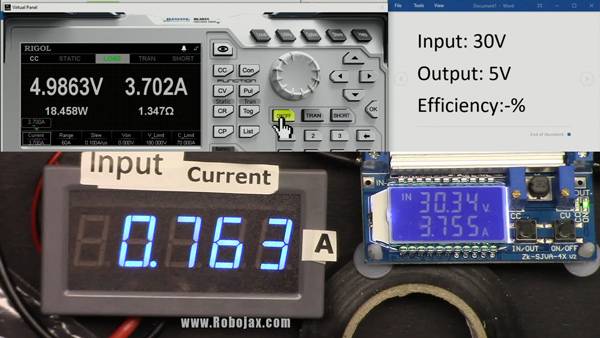 ZK-SJVA-4X Buck-Boost Converter: Input 30V, Output 5V