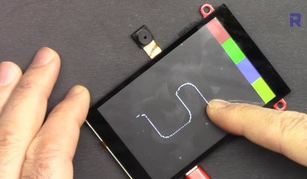 ESP32 TFT LCD module: hdrawing with finger/or pin with resistive screen